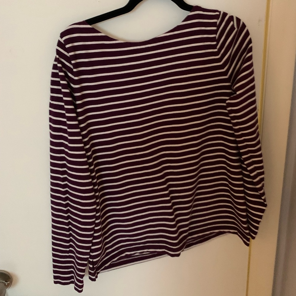 Jcrew long sleeve tee  Size medium